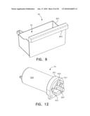 Electrocuting mouse trap with automatic chamber-clearing mechanism and access control mechanism diagram and image