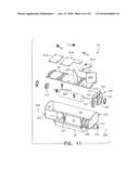 Electrocuting mouse trap with automatic chamber-clearing mechanism and access control mechanism diagram and image