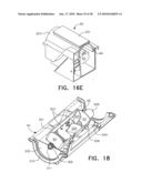 Electrocuting mouse trap with automatic chamber-clearing mechanism and access control mechanism diagram and image