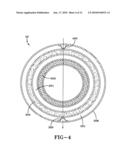 COALESCING FILTER ELEMENT WITH DRAINAGE MECHANISM diagram and image