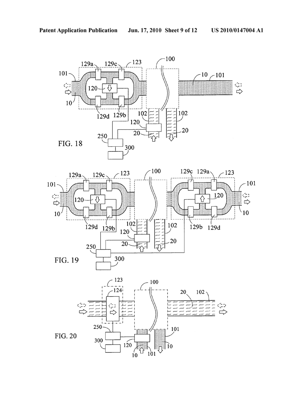 Heat pump or heat exchange device with periodic positive and reverse pumping - diagram, schematic, and image 10