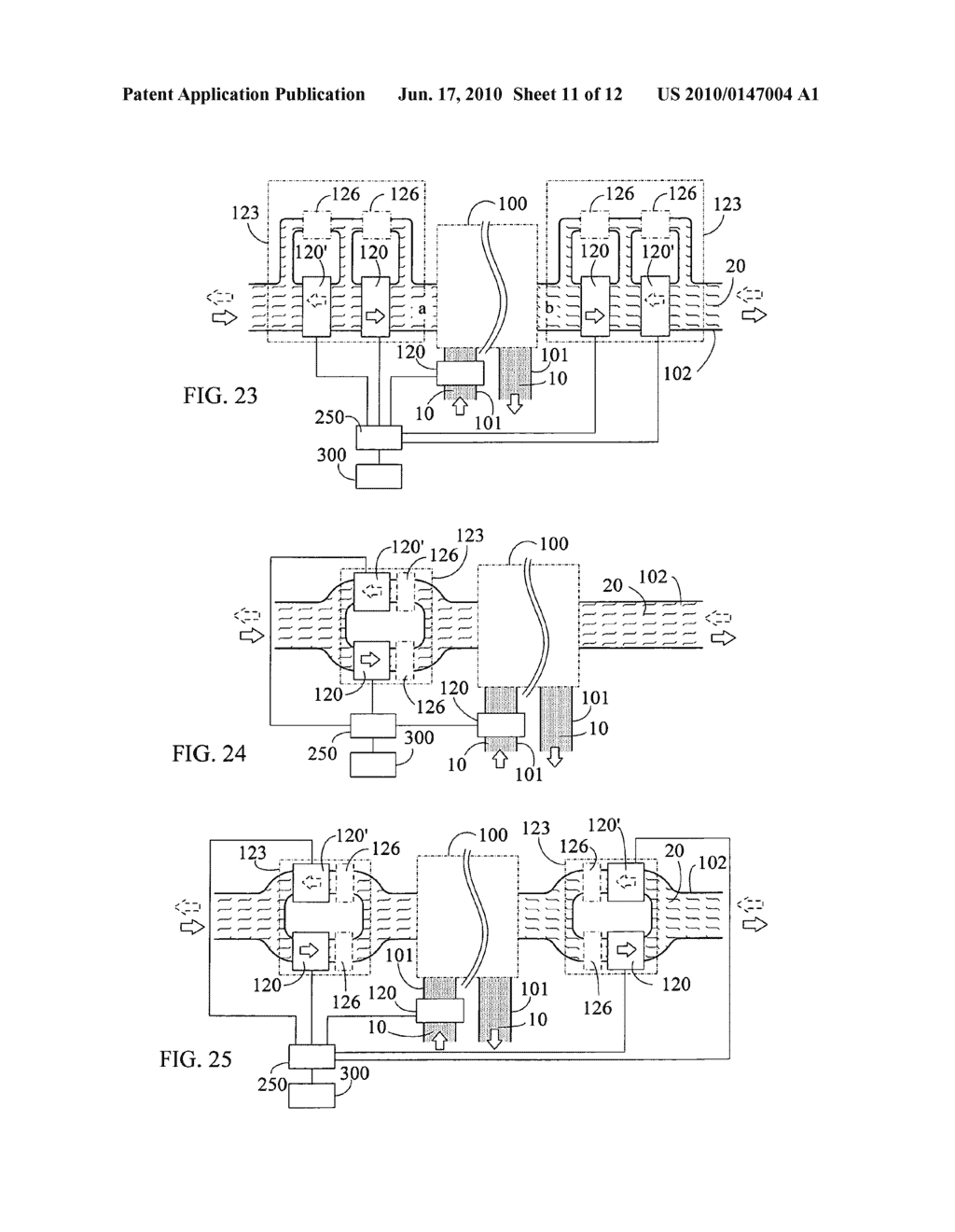 Heat pump or heat exchange device with periodic positive and reverse pumping - diagram, schematic, and image 12