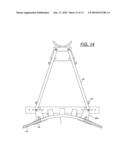 Elevated cableway for observation of nature diagram and image