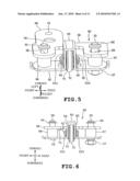 Embroidery frame transfer device diagram and image