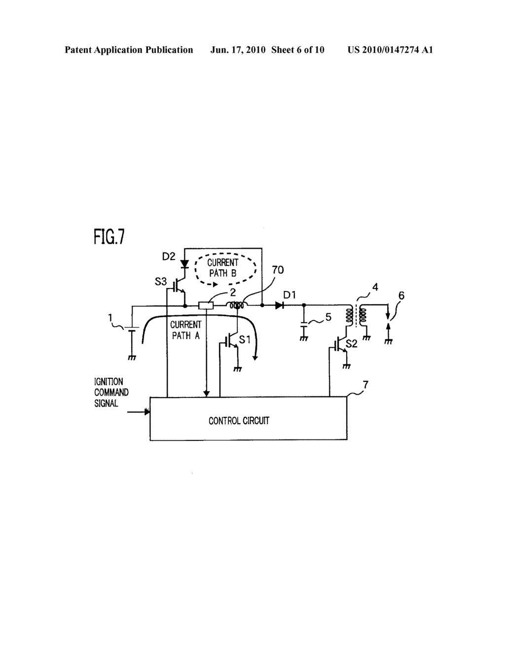 IGNITION APPARATUS FOR INTERNAL COMBUSTION ENGINE - diagram, schematic, and image 07