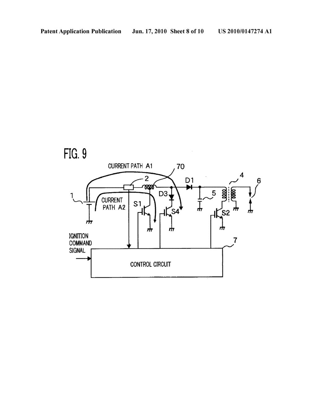 IGNITION APPARATUS FOR INTERNAL COMBUSTION ENGINE - diagram, schematic, and image 09