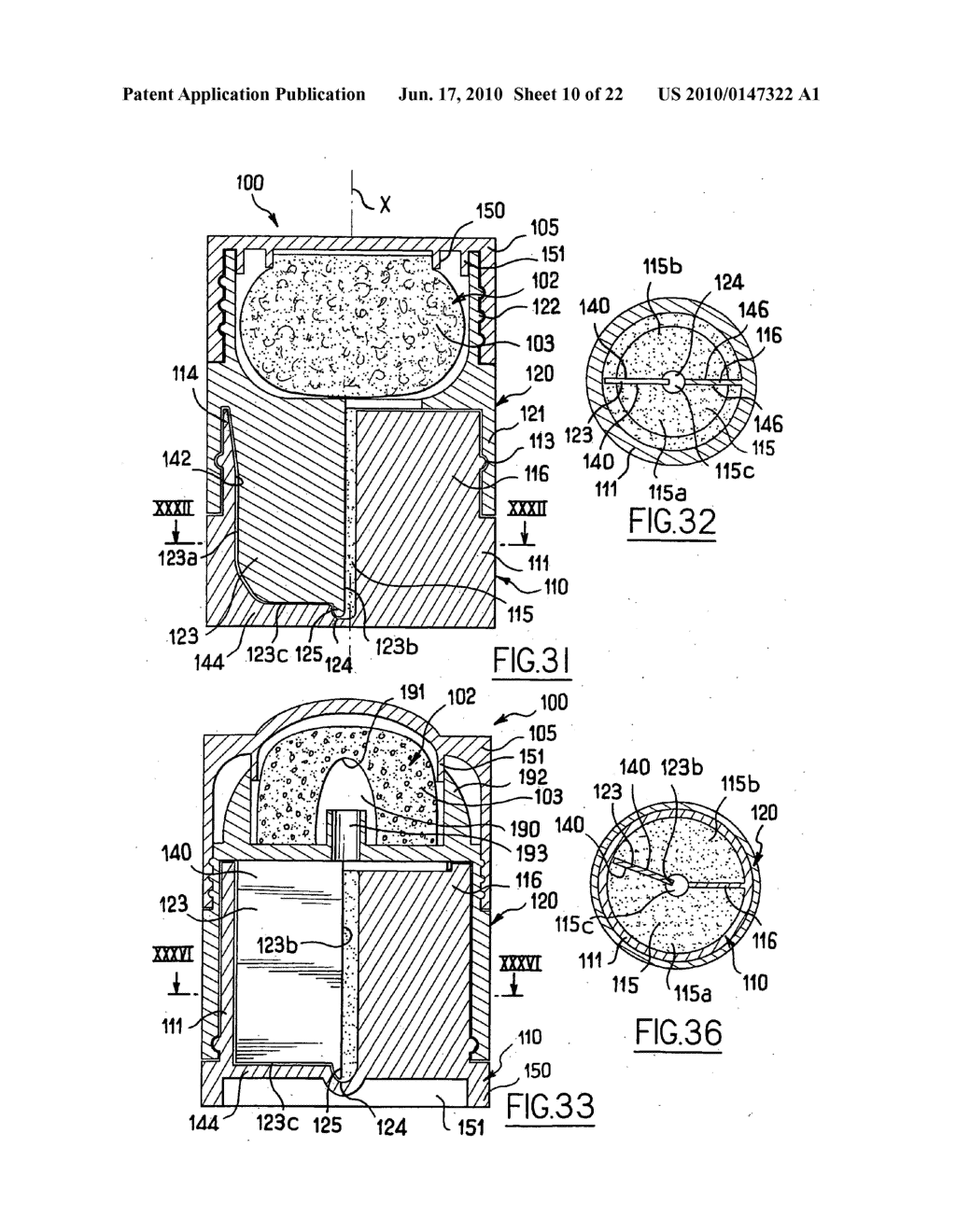 Device for packaging and applying a substance - diagram, schematic, and image 11