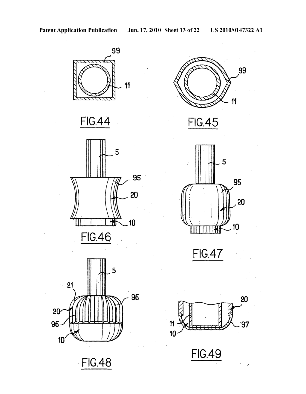 Device for packaging and applying a substance - diagram, schematic, and image 14