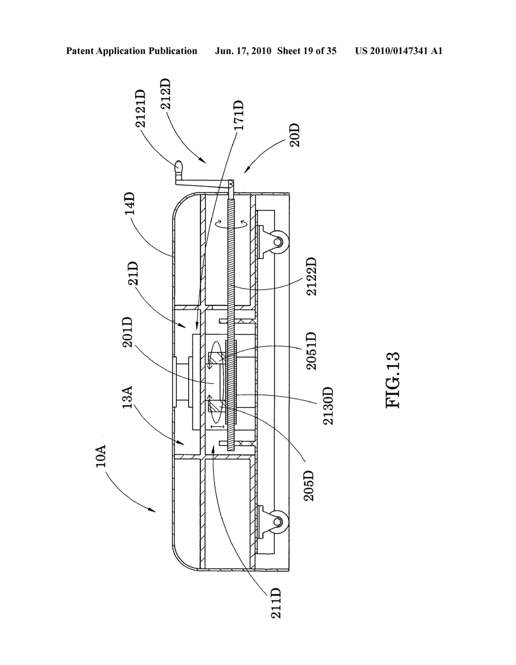 Adjustable rotation base - diagram, schematic, and image 20