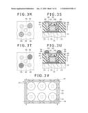 METHOD OF TRANSFERRING ELEMENTS, ELEMENT DISPOSITION SUBSTRATE, DEVICE AND METHOD OF MANUFACTURING THE SAME diagram and image