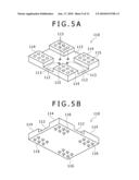 METHOD OF TRANSFERRING ELEMENTS, ELEMENT DISPOSITION SUBSTRATE, DEVICE AND METHOD OF MANUFACTURING THE SAME diagram and image