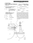 DEVICE FOR TRANSFERRING A FLUID TO A SHIP, SHIP, TRANSFER SYSTEM AND ASSOCIATED METHOD diagram and image