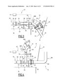 DEVICE FOR TRANSFERRING A FLUID TO A SHIP, SHIP, TRANSFER SYSTEM AND ASSOCIATED METHOD diagram and image