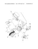 Device for sealing and inflating inflatable object diagram and image