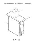 Moisture-proof push-type switch module diagram and image