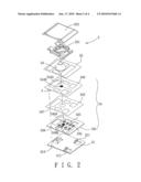 Keyboard with Backlighting Functionality diagram and image