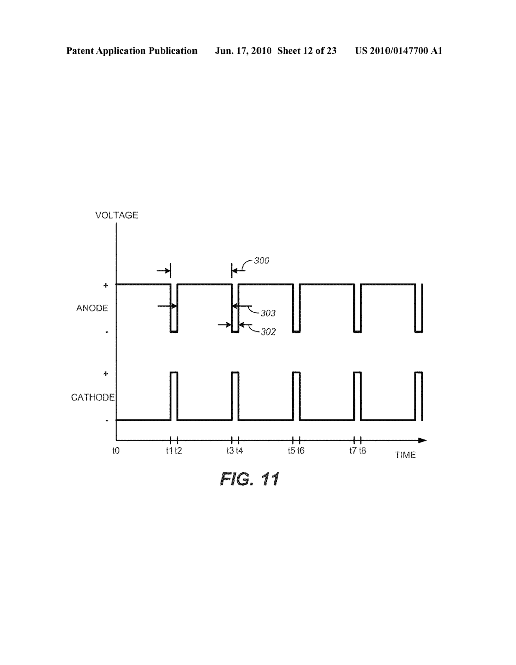 METHOD AND APPARATUS FOR APPLYING ELECTRICAL CHARGE THROUGH A LIQUID HAVING ENHANCED SUSPENSION PROPERTIES - diagram, schematic, and image 13