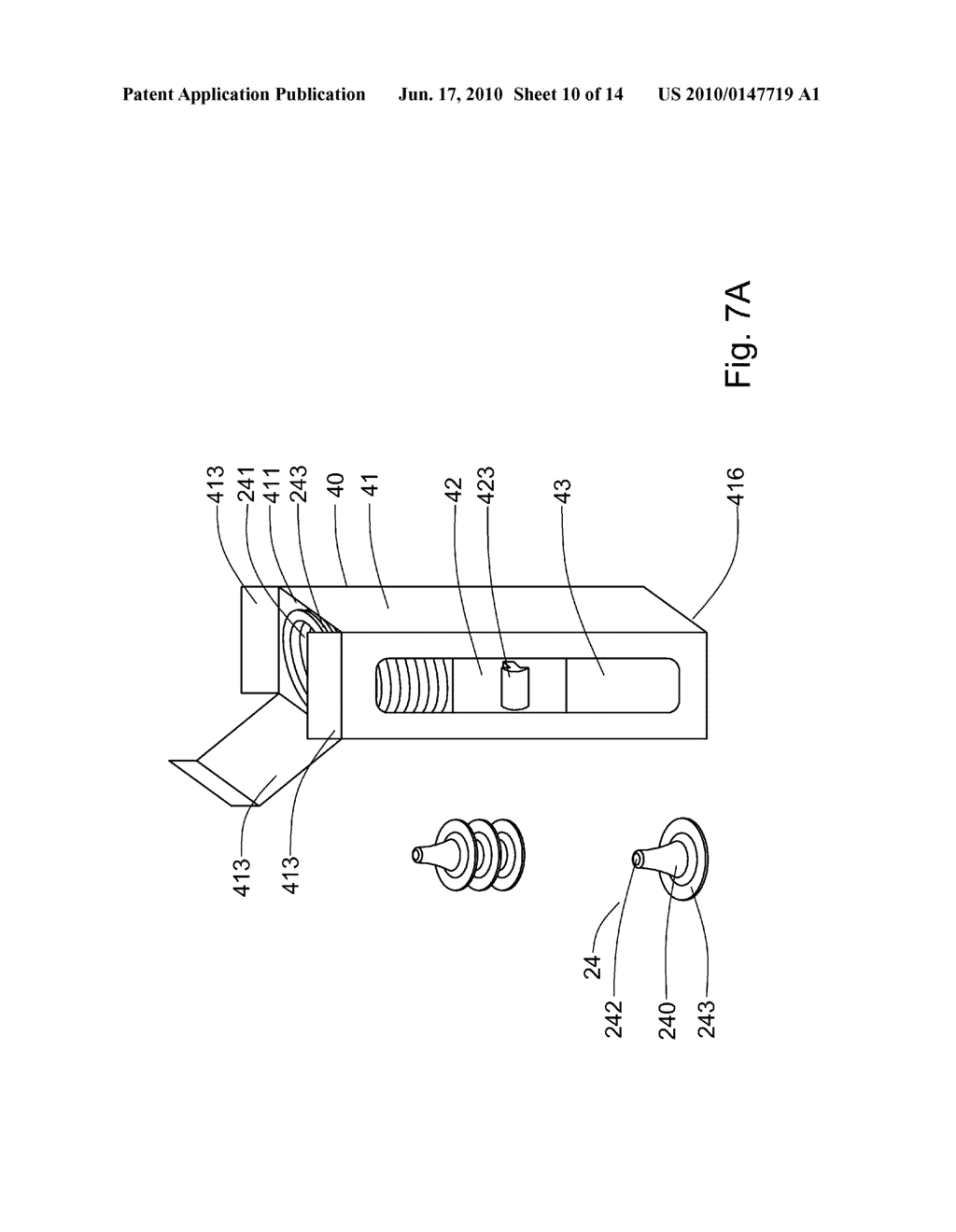 DISPENSING CONTAINER FOR PROBE COVERS AND MANUFACTURING METHOD THEREOF - diagram, schematic, and image 11