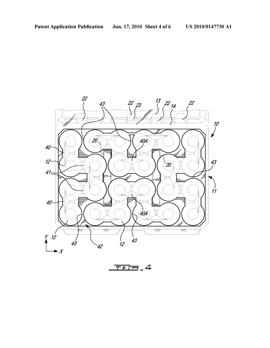 STACKING CONFIGURATION FOR CONTAINER FOR FRANGIBLE ITEMS - diagram, schematic, and image 05