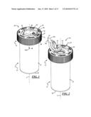 CHILD-RESISTANT DISPENSING CLOSURES AND CLOSURE COMPONENTS diagram and image