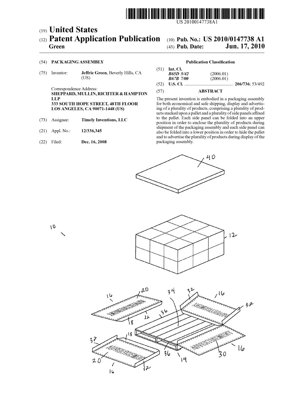 PACKAGING ASSEMBLY - diagram, schematic, and image 01