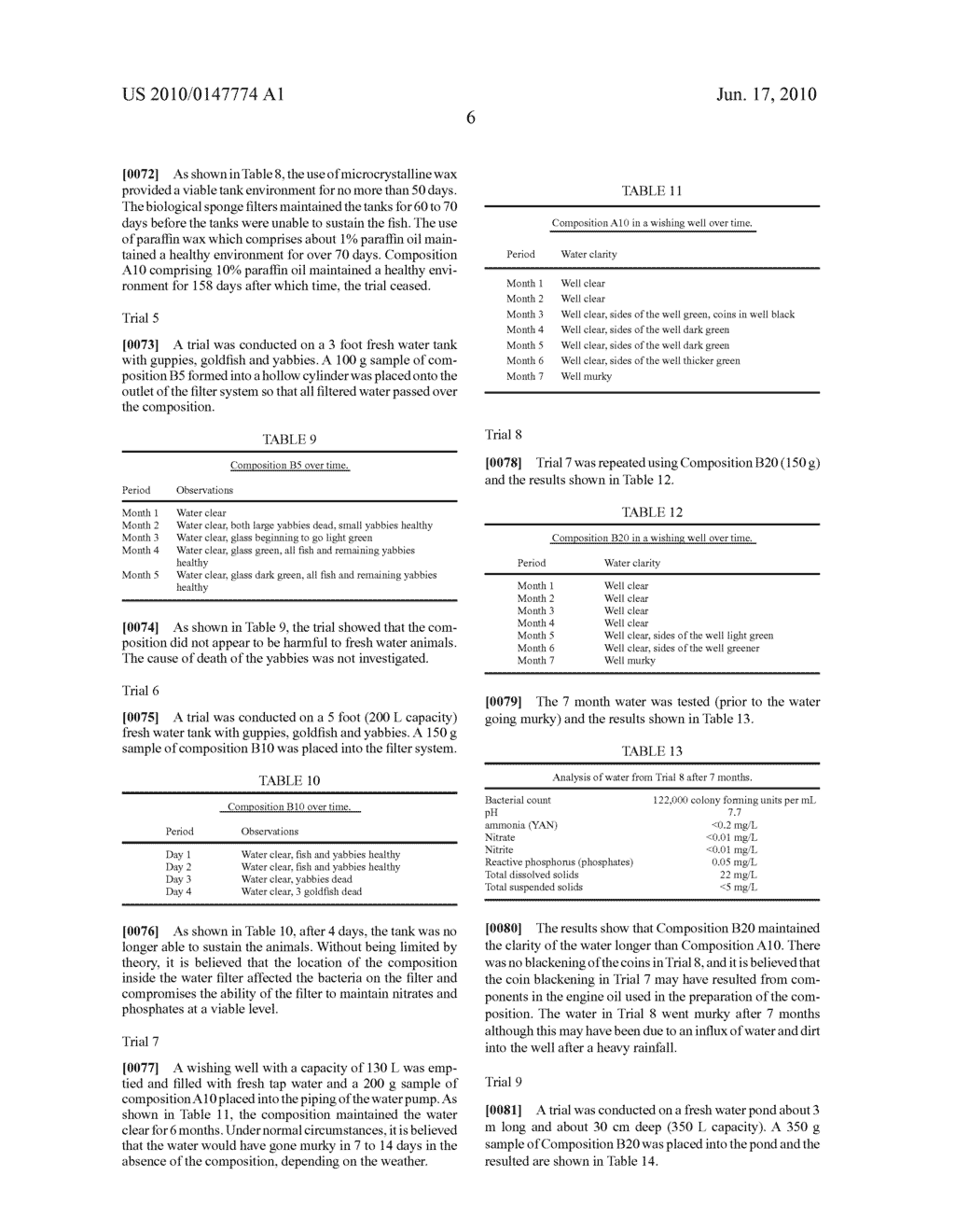 WATER TREATMENT COMPOSITION - diagram, schematic, and image 07