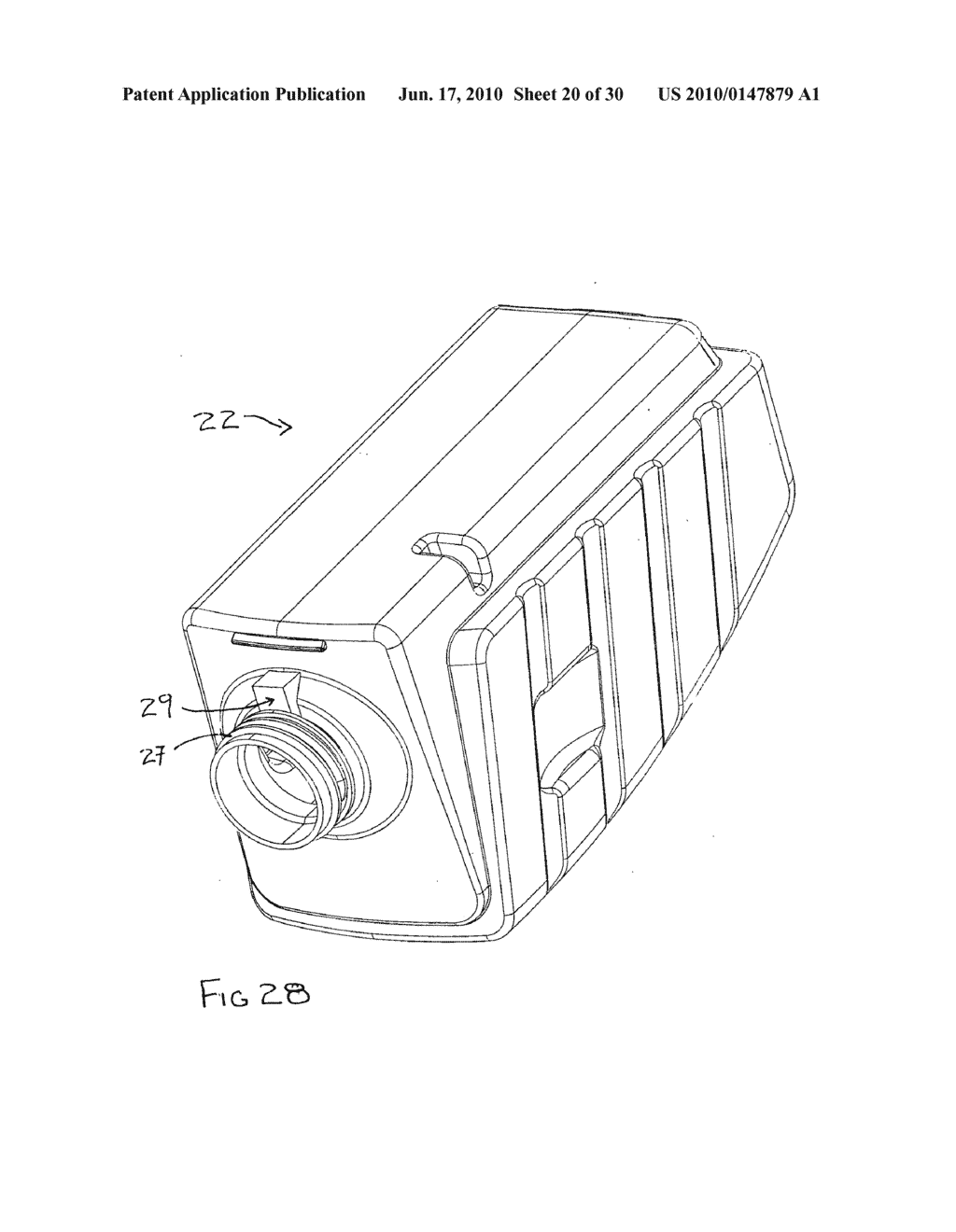 Photochromic optically keyed dispenser - diagram, schematic, and image 21