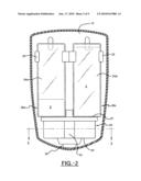 Pressure activated automatic source switching dispenser system diagram and image