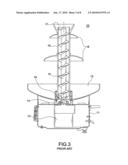 Leakproof arrangement of a chocolate fountain diagram and image