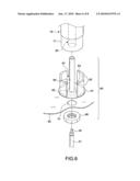 Leakproof arrangement of a chocolate fountain diagram and image