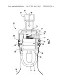 DEVICE AND METHOD FOR SEALING AND LIGHTING A BALLOON diagram and image