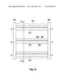 Stiffened casing for an aircraft or spacecraft with a laminate stringer of high rigidity and corresponding laminate stringer diagram and image