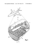 Stiffened casing for an aircraft or spacecraft with a laminate stringer of high rigidity and corresponding laminate stringer diagram and image