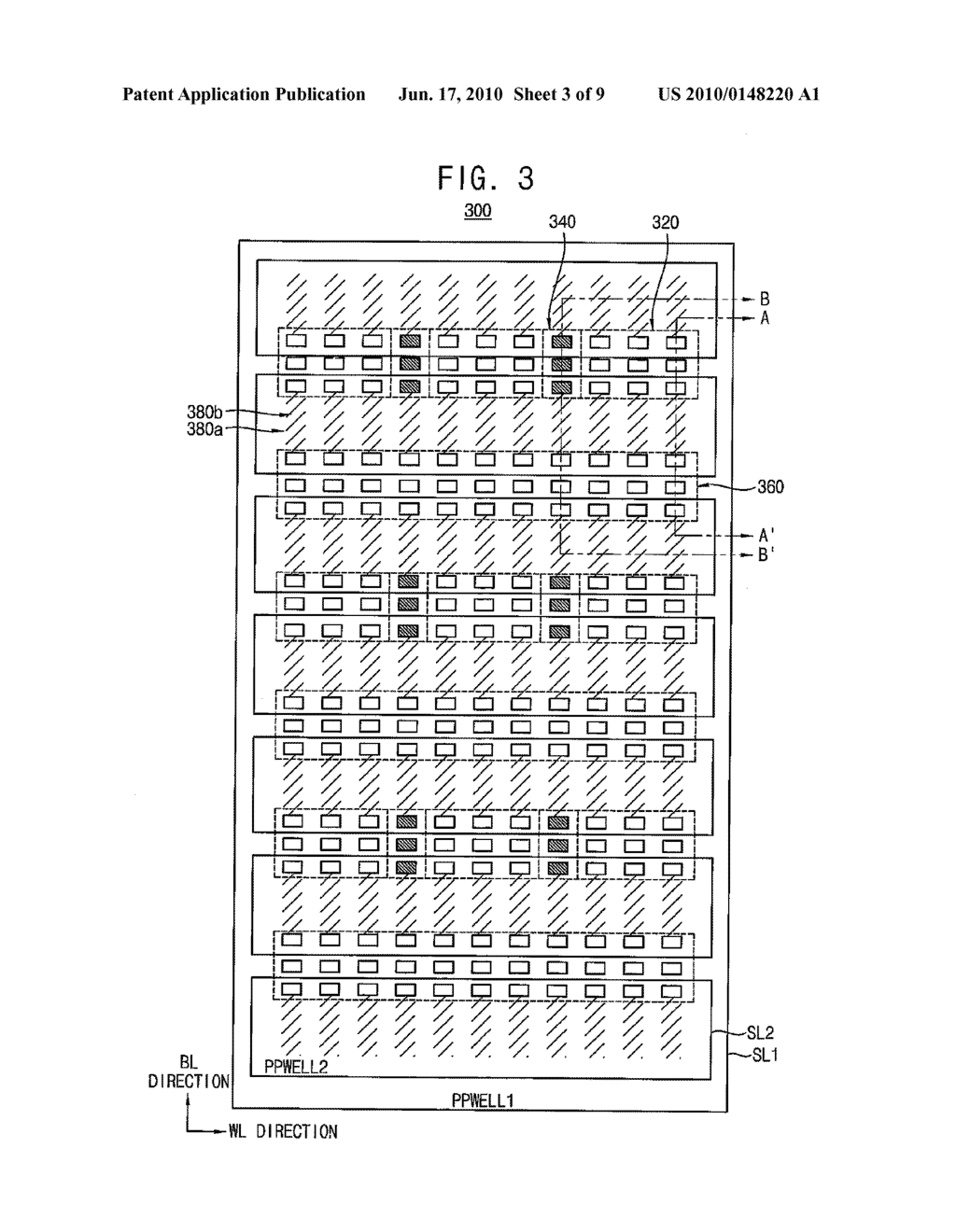 STACK ARRAY STRUCTURE FOR A SEMICONDUCTOR MEMORY DEVICE - diagram, schematic, and image 04