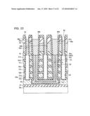 NON-VOLATILE SEMICONDUCTOR STORAGE DEVICE AND METHOD OF MANUFACTURING THE SAME diagram and image