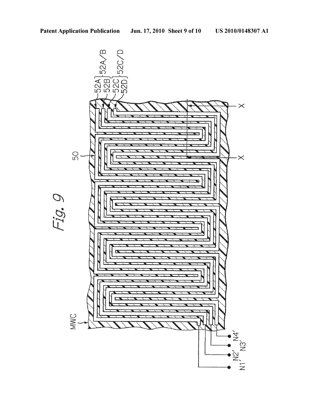 SEMICONDUCTOR DEVICE INCLUDING METAL-INSULATOR-METAL CAPACITOR ARRANGEMENT - diagram, schematic, and image 10