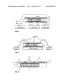 Semiconductor Dice with Backside Trenches Filled With Elastic Material For Improved Attachment, Packages Using the Same, and Methods of Making the Same diagram and image