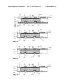 Semiconductor Dice with Backside Trenches Filled With Elastic Material For Improved Attachment, Packages Using the Same, and Methods of Making the Same diagram and image