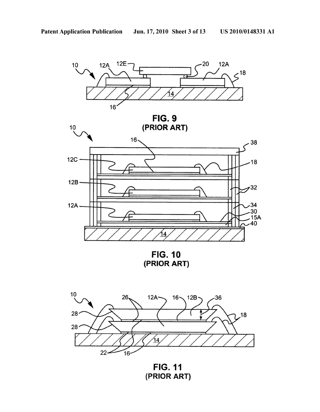 SEMICONDUCTOR DEVICES INCLUDING SEMICONDUCTOR DICE IN LATERALLY OFFSET STACKED ARRANGEMENT - diagram, schematic, and image 04