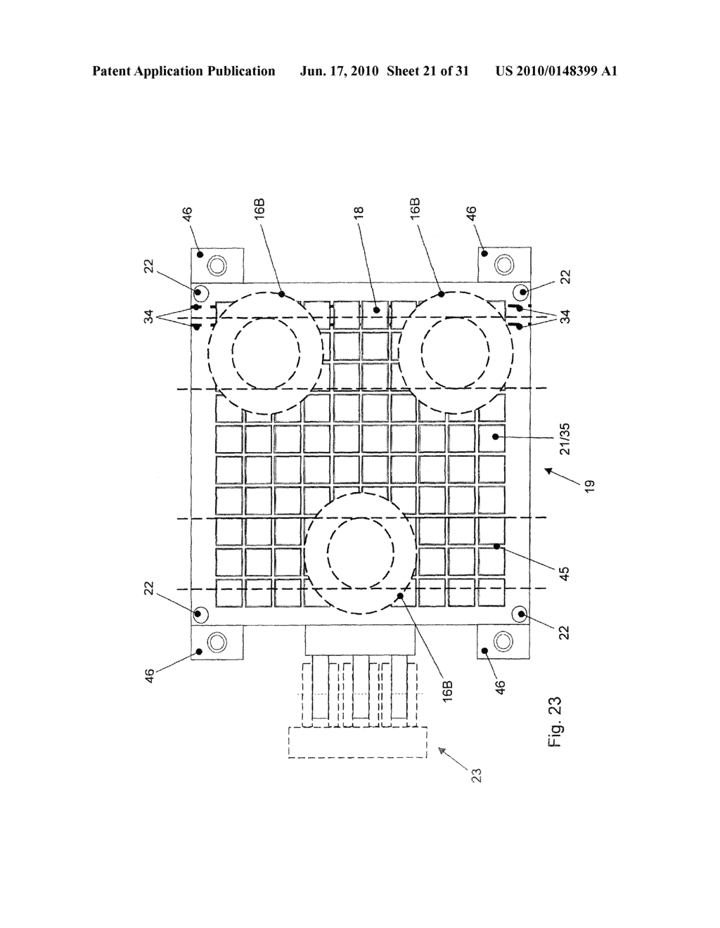 DEVICE AND METHOD FOR FORMING MOULDED BODIES FROM A MOULDABLE MASS - diagram, schematic, and image 22