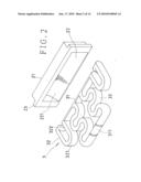 Wheel cover arresting device diagram and image