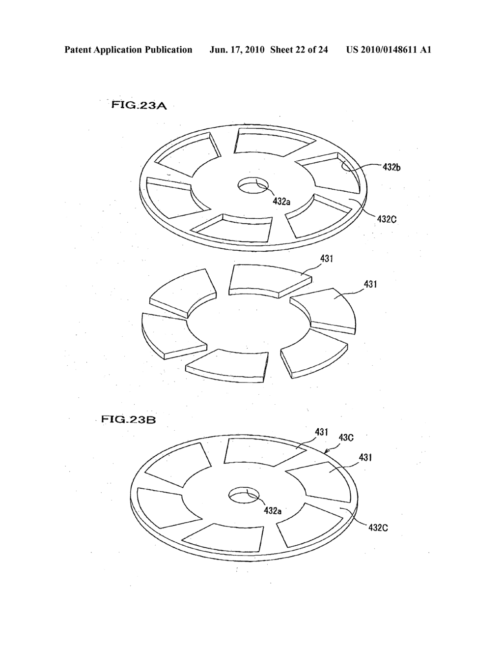 ARMATURE CORE, MOTOR USING SAME, AND AXIAL GAP ELECTRICAL ROTATING MACHINE USING SAME - diagram, schematic, and image 23