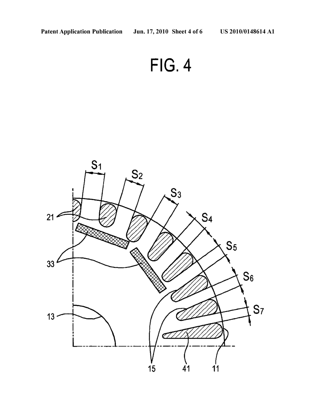 Rotor for synchronous motor - diagram, schematic, and image 05