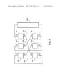 Asynchronous AC induction electrical machines in cross-interlockingly series connection diagram and image