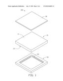 DISPLAY SCREEN WINDOW ASSEMBLY diagram and image