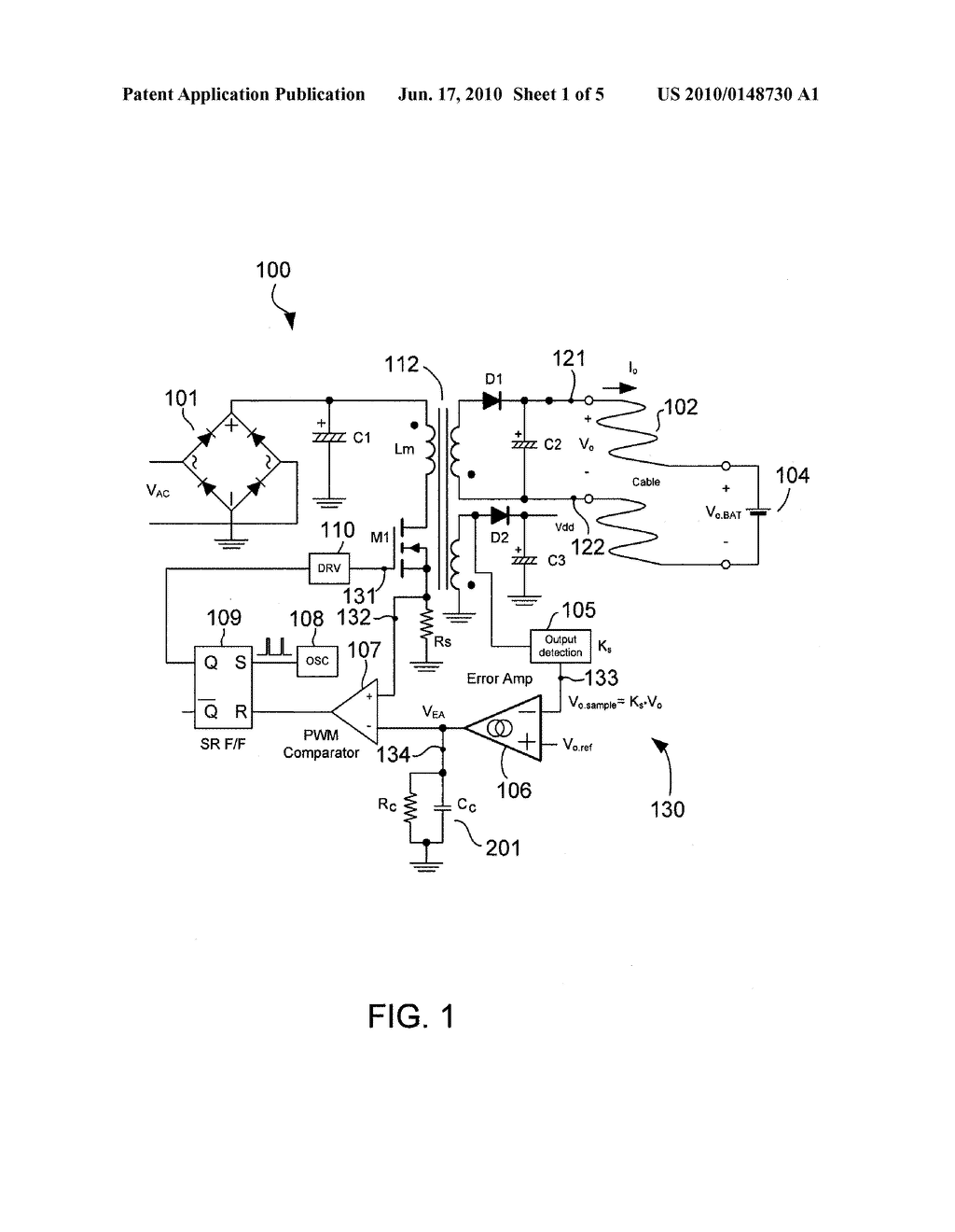 Cable Voltage Drop Compensation For Battery Chargers - diagram, schematic, and image 02