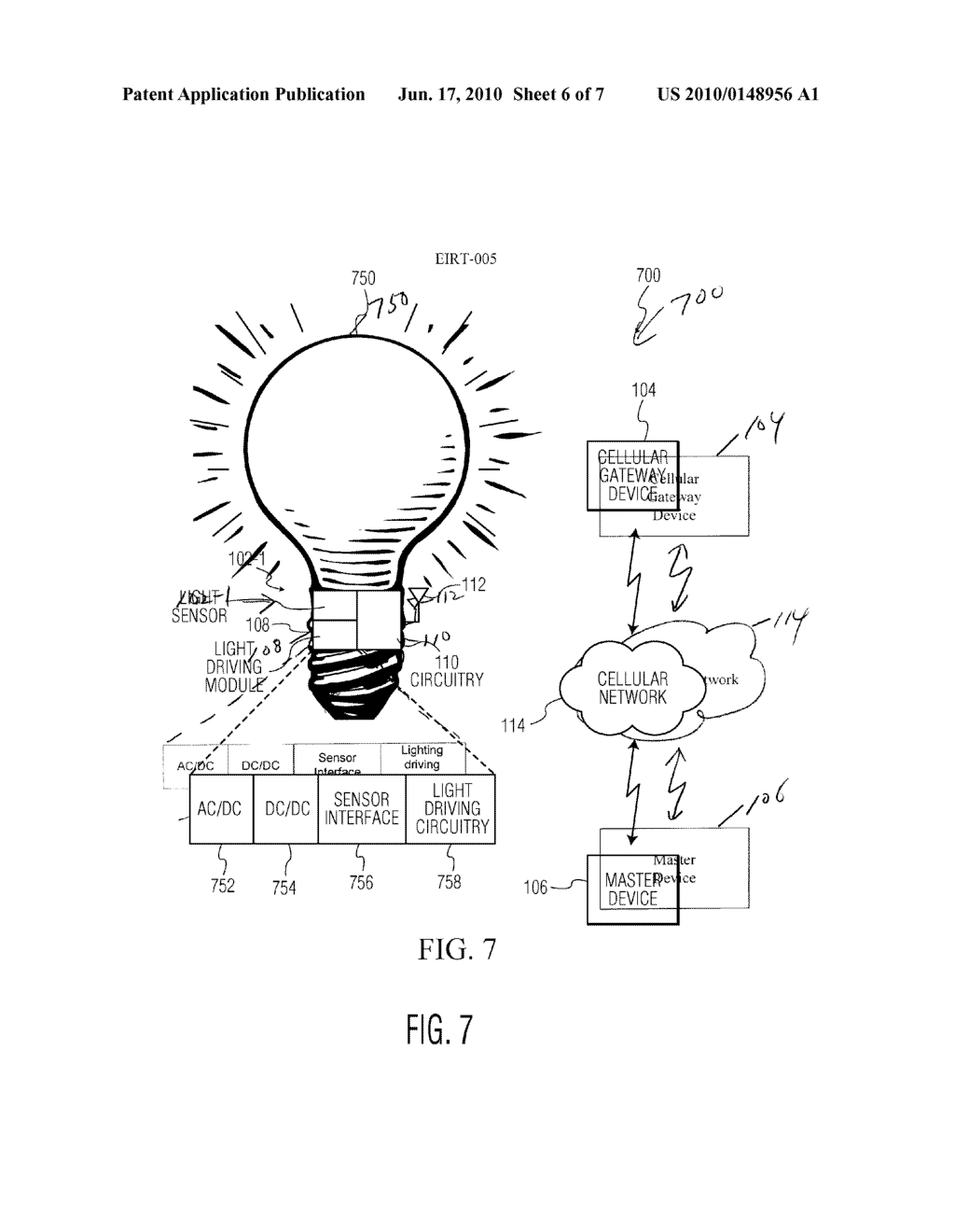 SYSTEM AND METHOD FOR REMOTELY COMMUNICATING WITH A SENSOR/ACTUATOR UNIT USING A CELLULAR GATEWAY DEVICE - diagram, schematic, and image 07