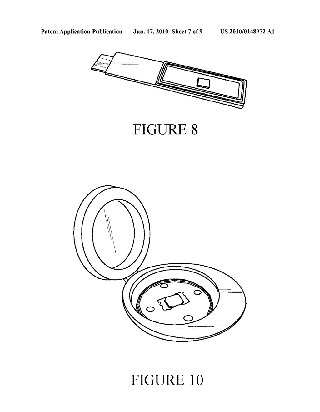 RF Tag on Test Strips, Test Strip Vials and Boxes - diagram, schematic, and image 08