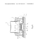 Light guide structure for a keyboard diagram and image