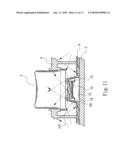 Light guide structure for a keyboard diagram and image